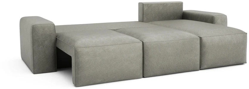 Citysofa Universali kampinė sofa-lova Jordaan - Pelenų