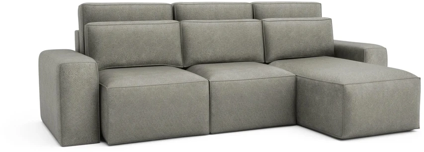 Citysofa Universali kampinė sofa-lova Jordaan - Pelenų
