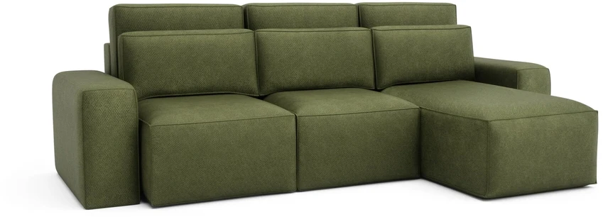 Citysofa Universali kampinė sofa-lova Jordaan - Kaki