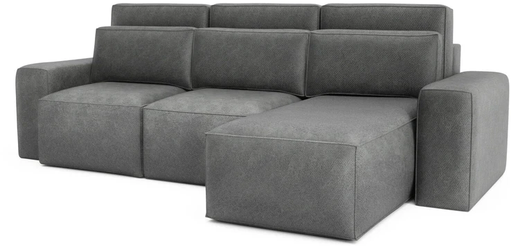 Citysofa Universali kampinė sofa-lova Jordaan - Pilka