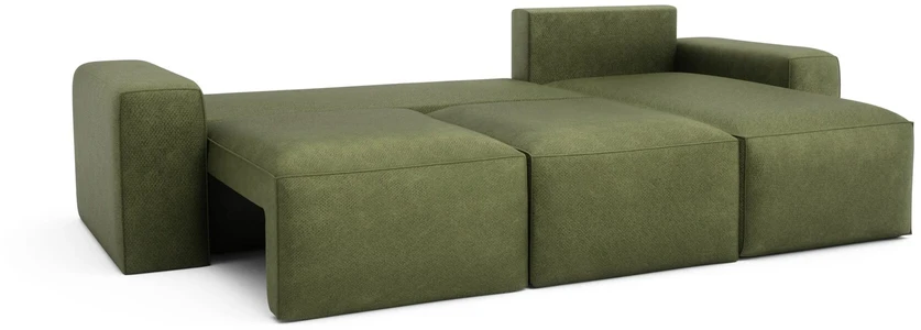 Citysofa Universali kampinė sofa-lova Jordaan - Kaki
