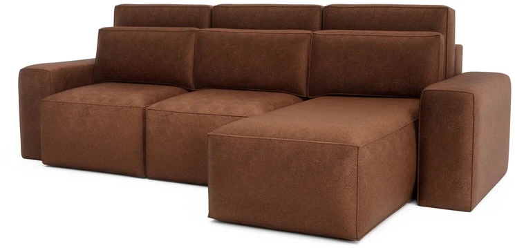 Citysofa Universali kampinė sofa-lova Jordaan - Plytų