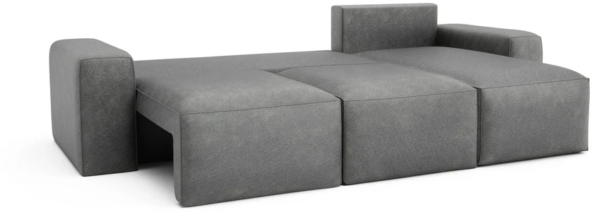 Citysofa Universali kampinė sofa-lova Jordaan - Pilka