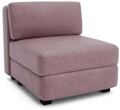 Citysofa Vienetinis modulis GRACIA - Dulsvai rožinė