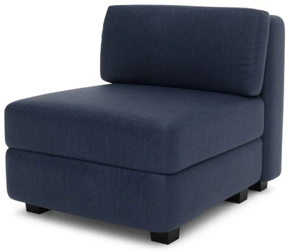 Citysofa Vienetinis modulis GRACIA - Tamsiai mėlyna