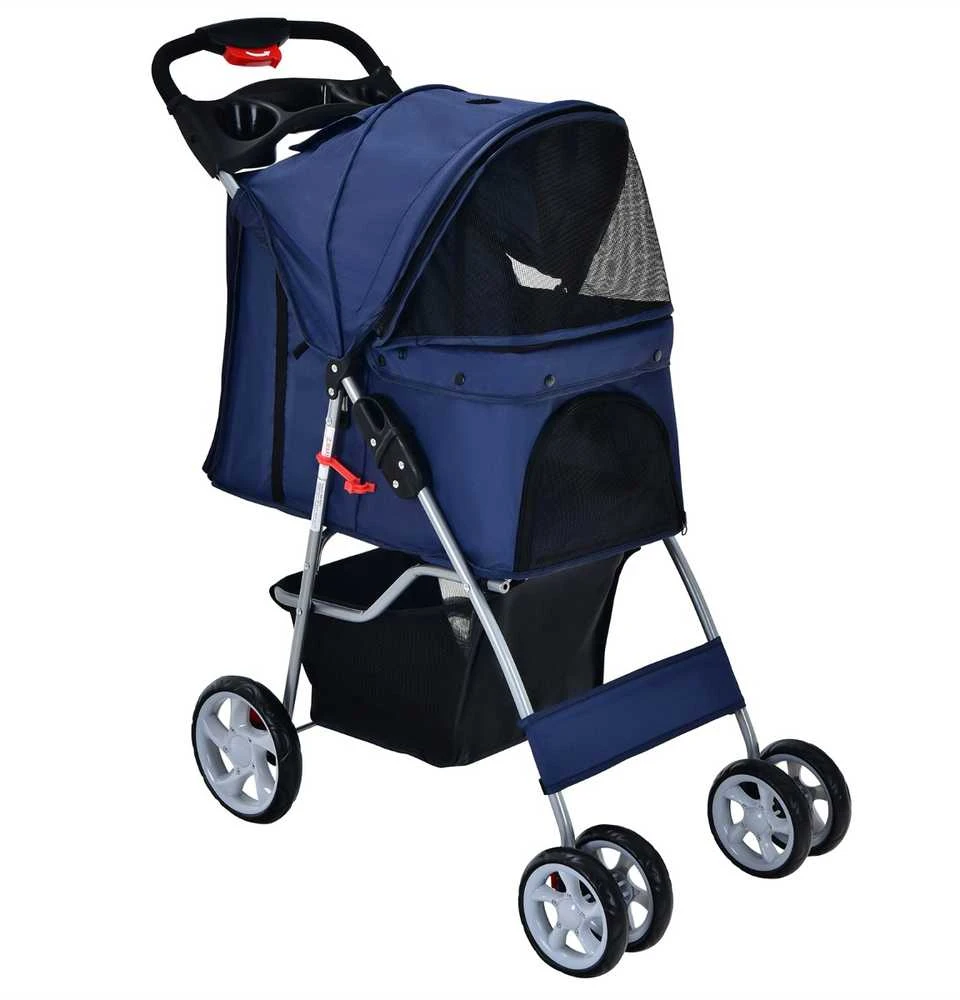 Promotions Gyvūnų vežimėlis, 81x45x101 cm, Tamsiai mėlynas