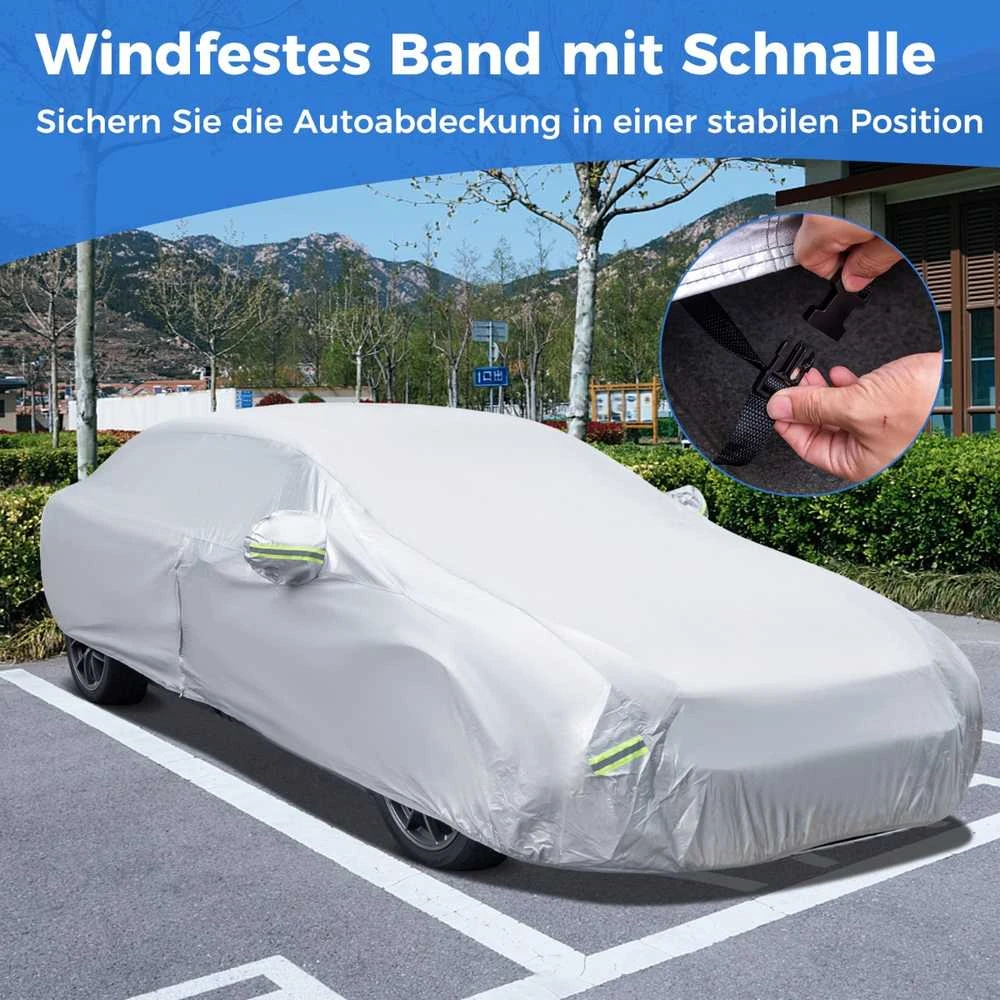 Promotions Automobilio uždangalas, 431x165x119 cm, sidabrinė