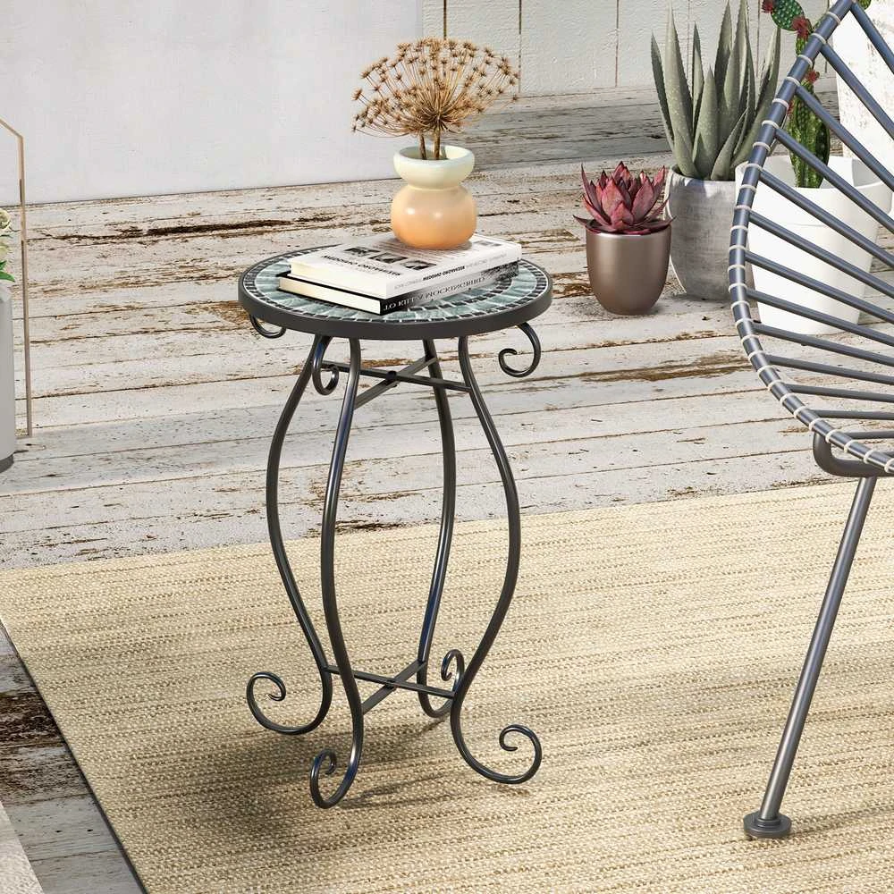 Promotions Vazonų stovėklas, 30.5x30.5x50.8 cm, juoda ir mėlyna