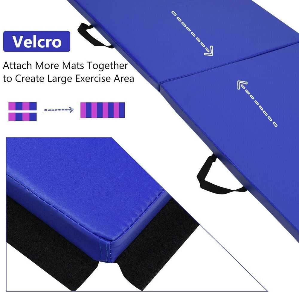 Promotions Gimnastikos kilimėlis, 182.9x61x4 cm, Mėlynas