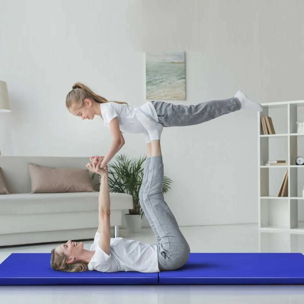 Promotions Gimnastikos kilimėlis, 182.9x61x4 cm, Mėlynas