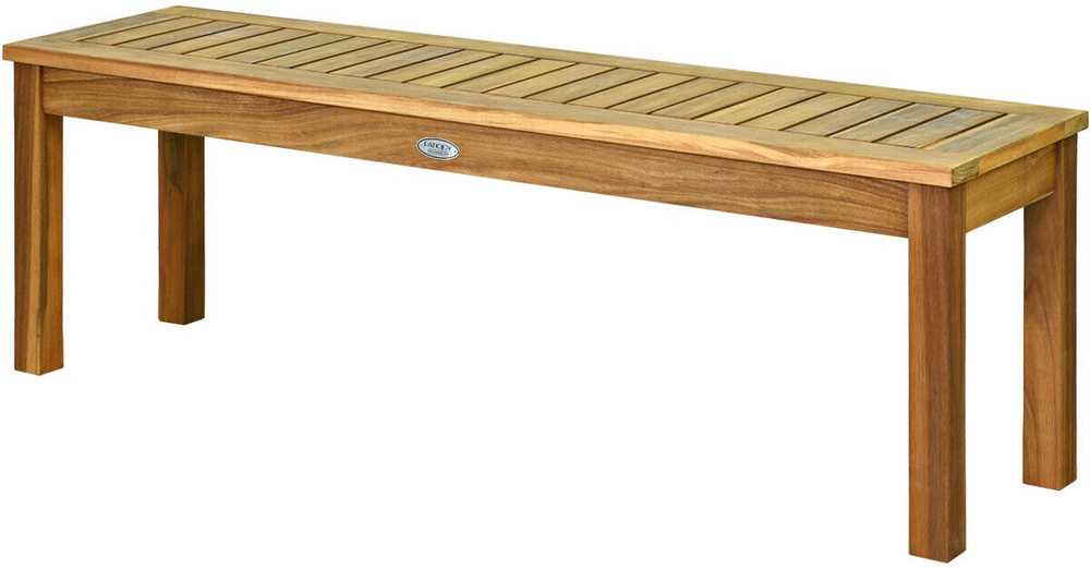 Lauko baldų komplektas Promotions Lauko valgomojo suolas, 132x34.3x44.5 cm, tikmedis