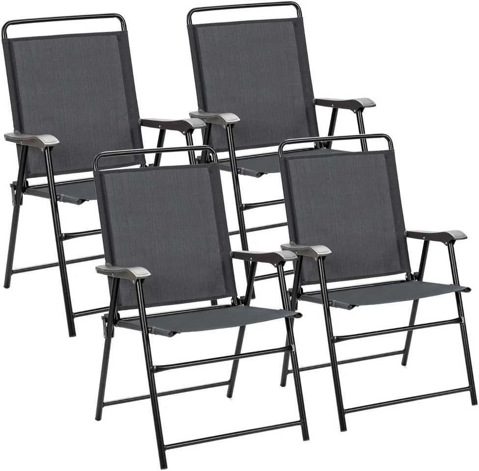 Promotions Sulankstomas kėdė, 53x63x92 cm, Pilka
