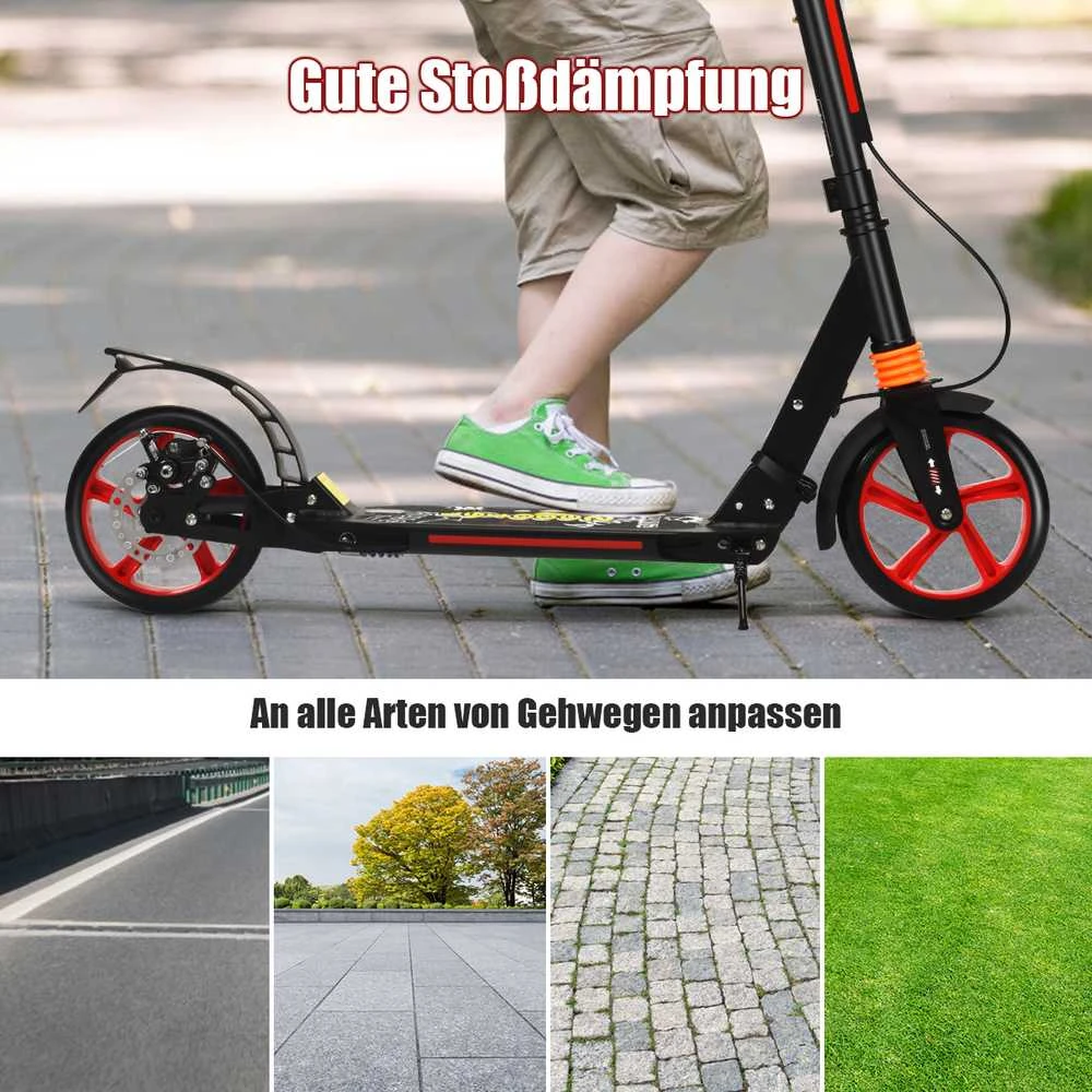 Promotions Paspirtukas, 95x37x86.5 cm, Juoda ir Mėlyna