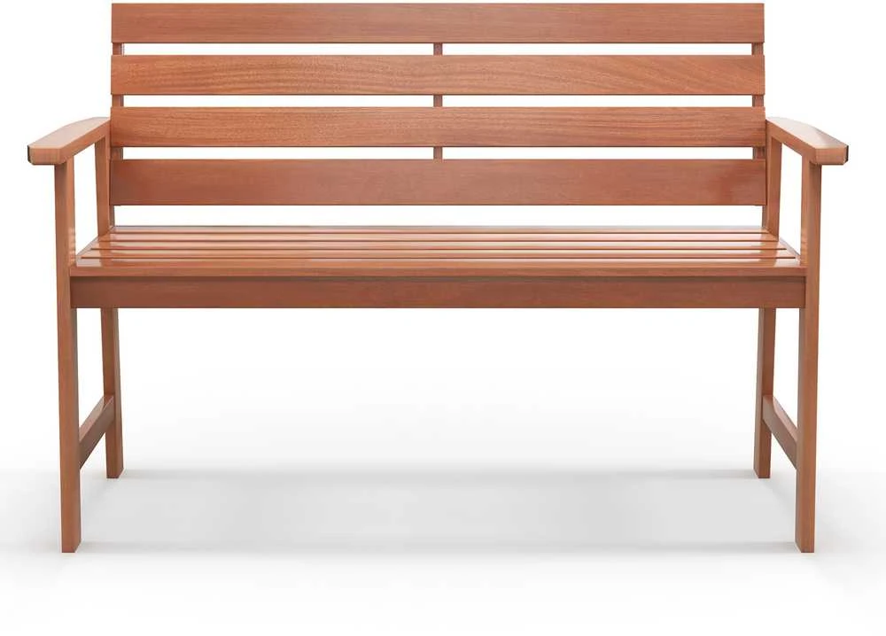 Promotions Lauko suoliukas, Kietmedis, 122x63,5x83,8 cm, Natūralus