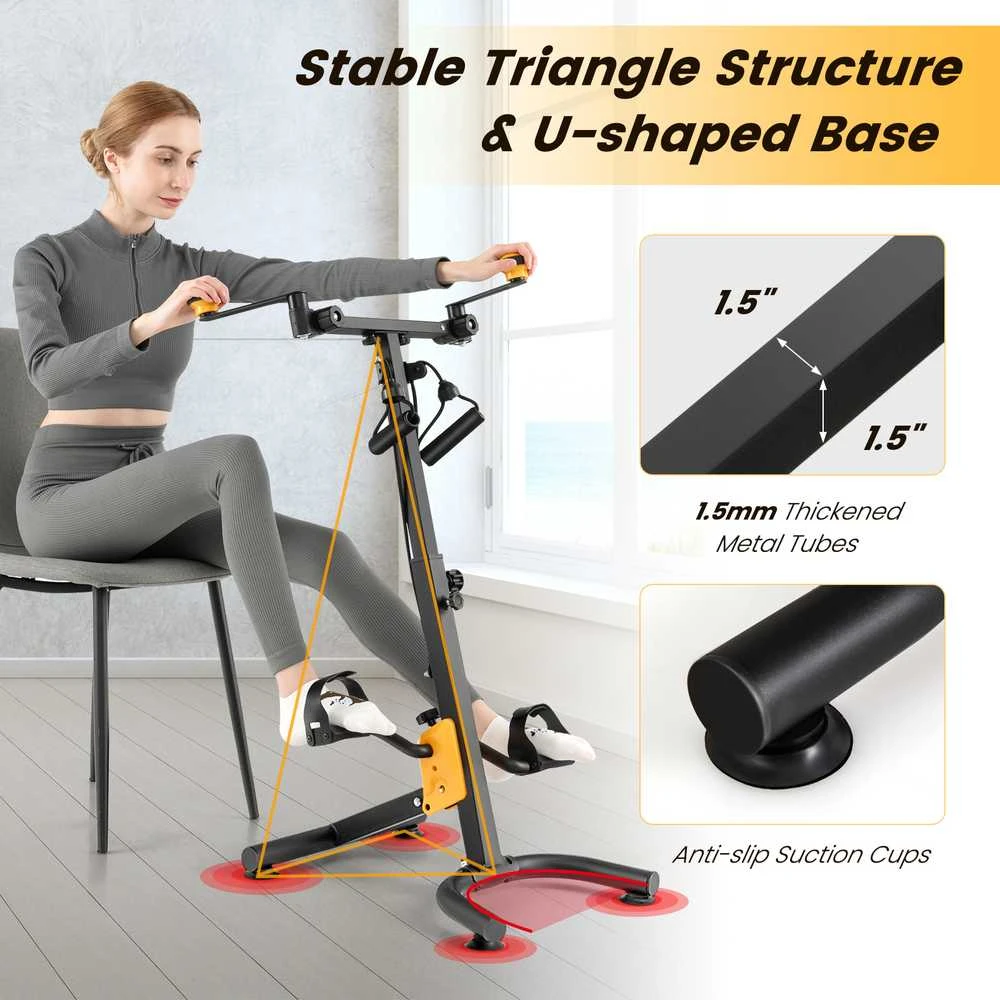 Promotions Pedalas treniruoklis, 53.3x43.2x72.4-101.6 cm, Juoda Geltona