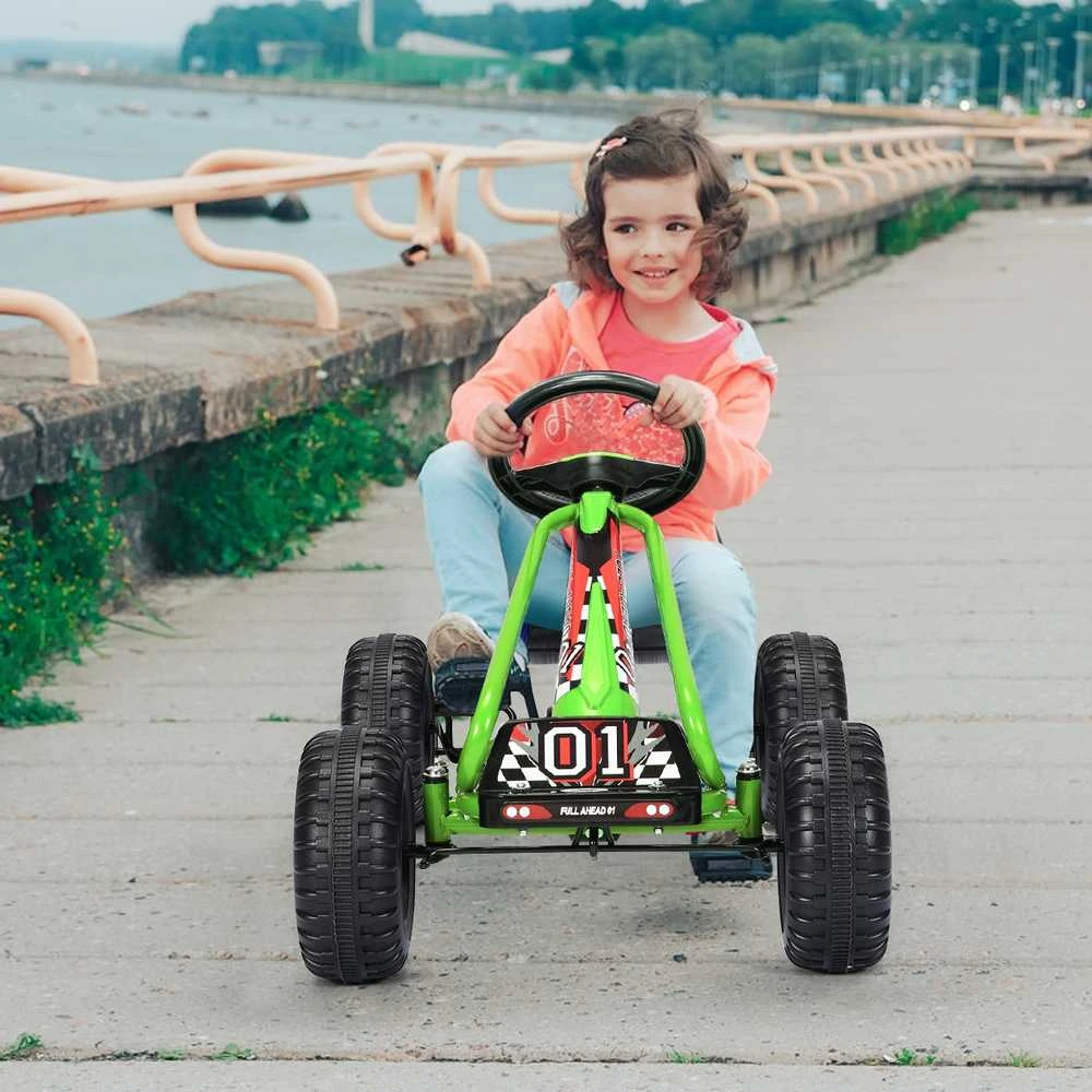 Promotions Važiuoklė su pedalais, 91.4x50.8x53.3 cm, žalia