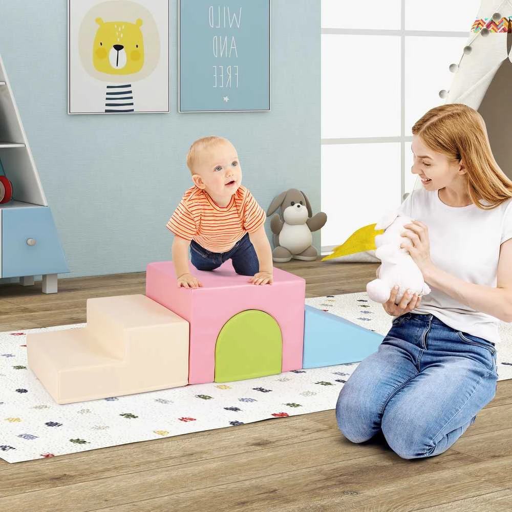 Promotions Putų kaladėlių žaidimų rinkinys, 49.5x49.5x38.1 cm, daugiak spalvių