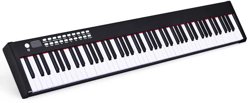 Promotions Skaitmeninis pianinas, 127x21,5x6,5 cm, juodas