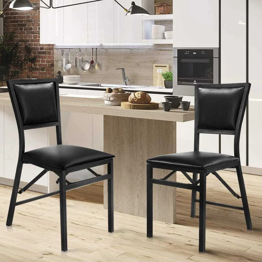 Promotions Sulankstoma kėdė, 40x45x85 cm, juoda
