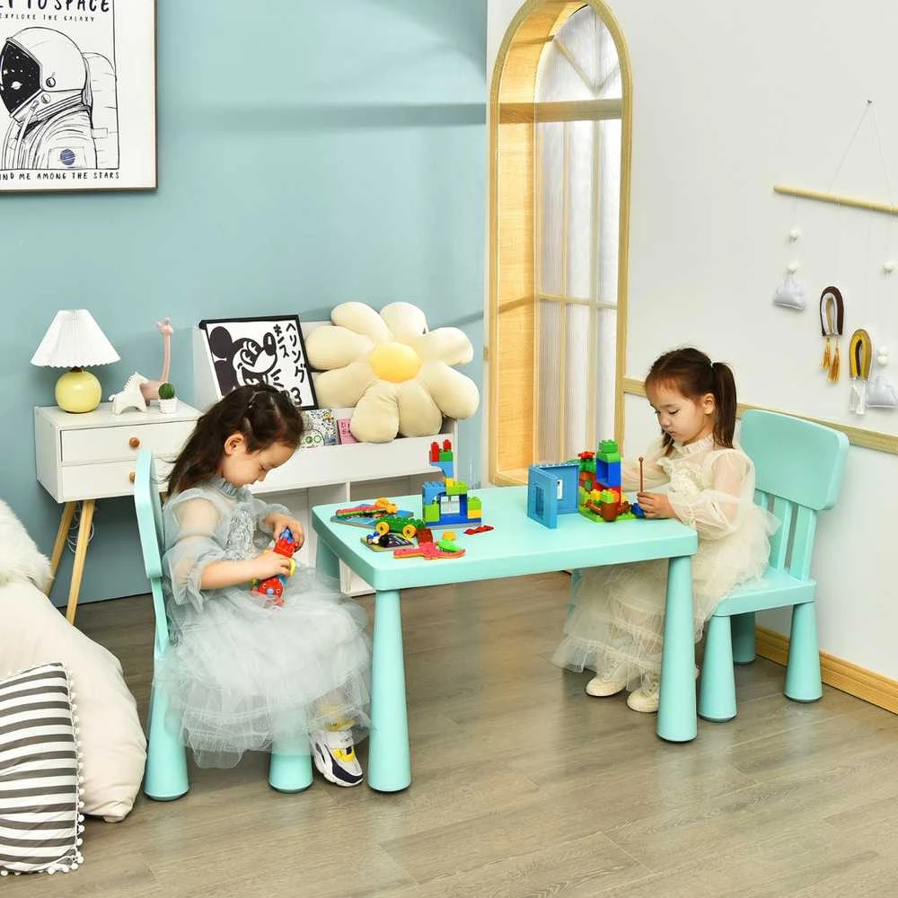 Promotions Vaikiškas stalo rinkinys, 76.5x54.5x49.5 cm, Mėlynas