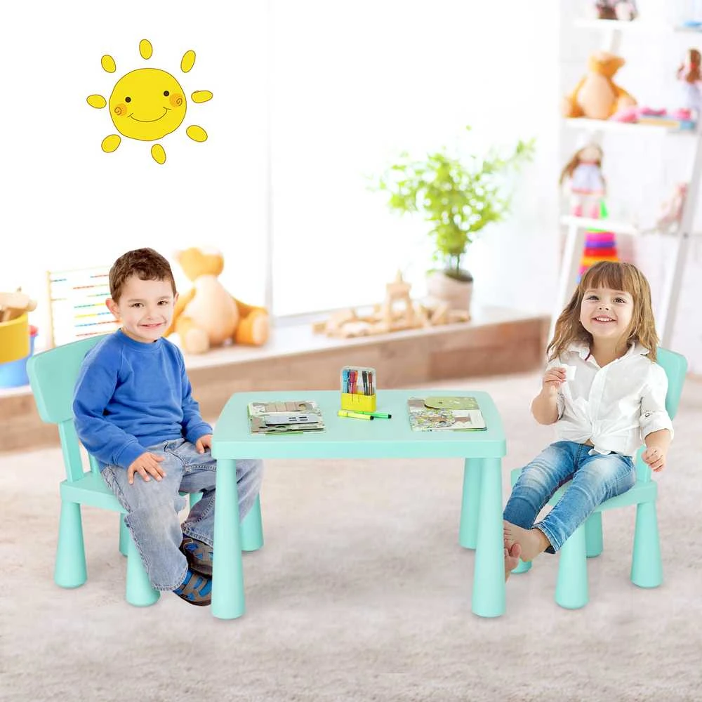 Promotions Vaikiškas stalo rinkinys, 76.5x54.5x49.5 cm, Mėlynas