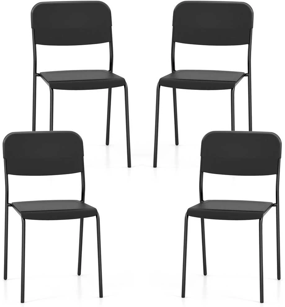 Promotions Valgomojo kėdžių komplektas, 4 vnt., 48,3x44,5x81,3 cm, balta