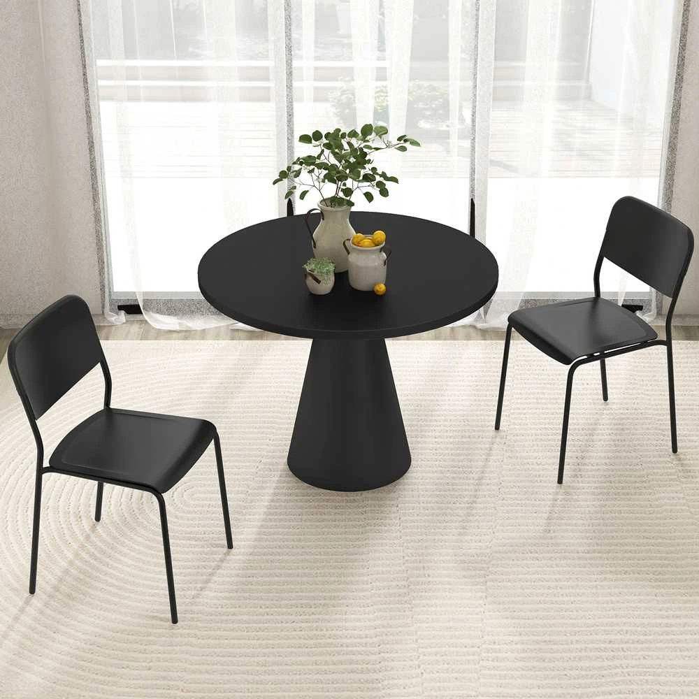 Promotions Valgomojo kėdžių komplektas, 4 vnt., 48,3x44,5x81,3 cm, balta