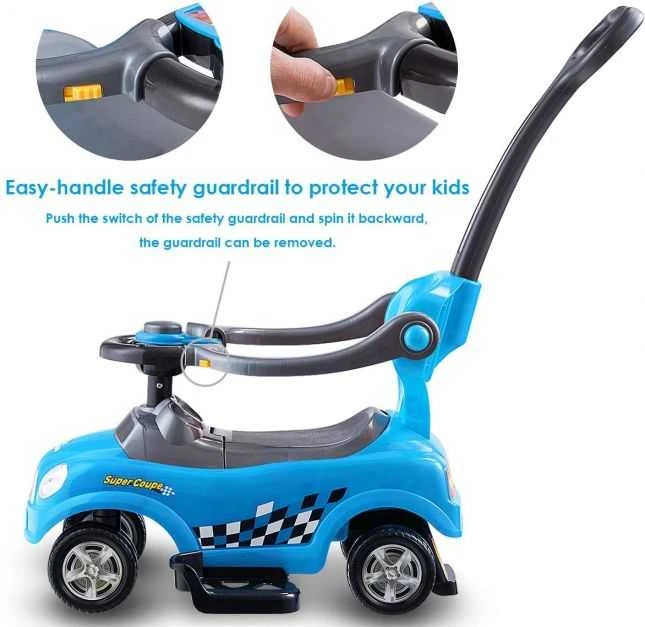 Promotions Važiuojamas automobilis, 85x46x85 cm, Mėlynas