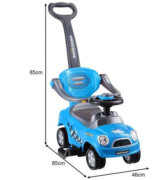 Promotions Važiuojamas automobilis, 85x46x85 cm, Mėlynas
