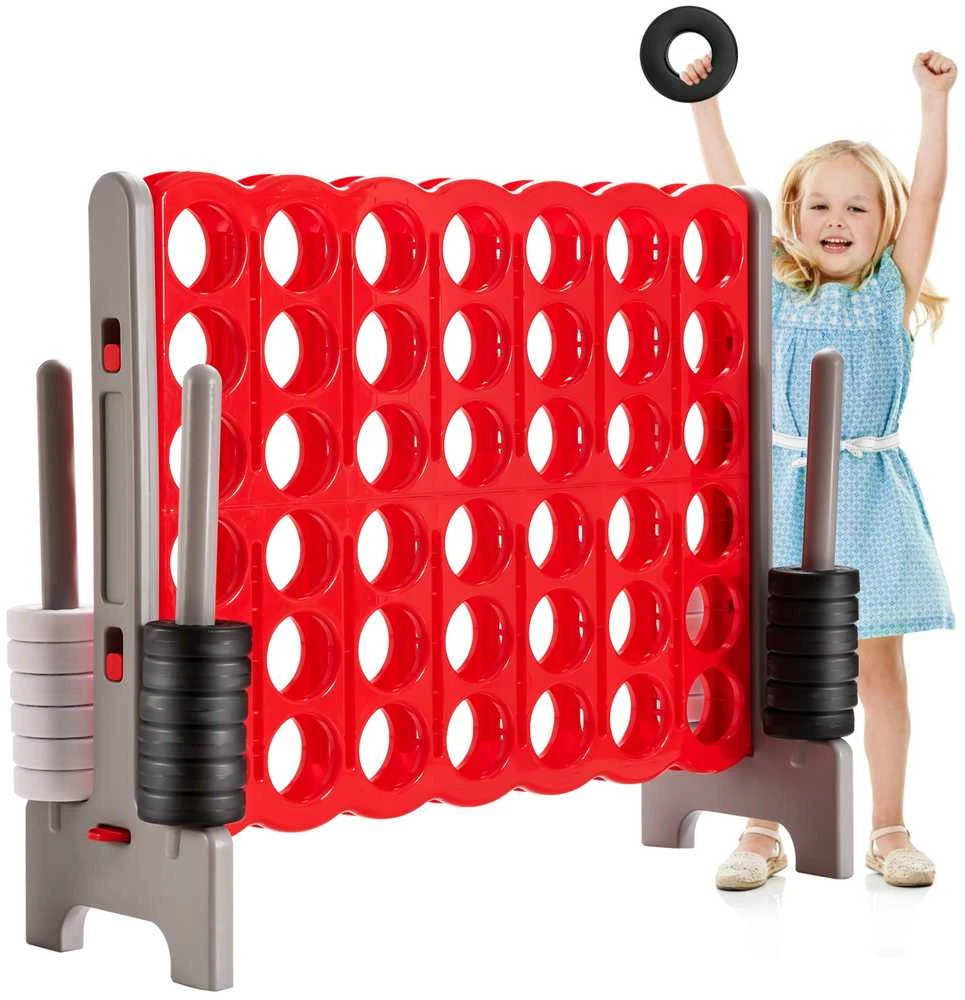 Promotions Milžiniškų žaidimų rinkinys, Jumbo 4 į eilę, 120.7x43.2x104.1 cm