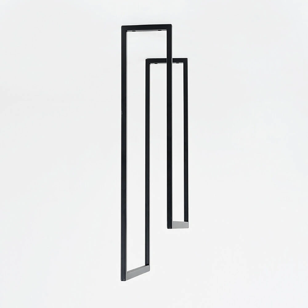 Customform Drabužių kabykla, NEXT 75, 76x160 cm, Juoda
