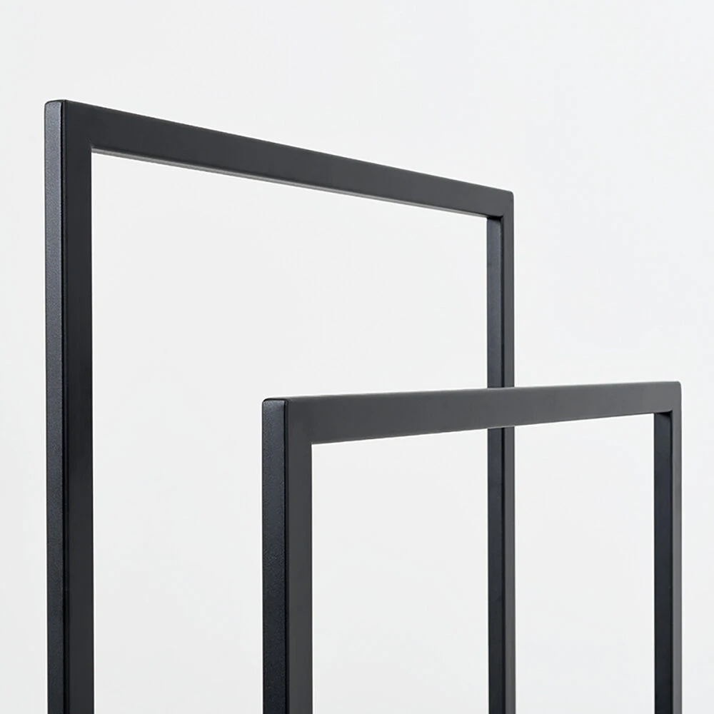 Customform Drabužių kabykla, NEXT 75, 76x160 cm, Juoda