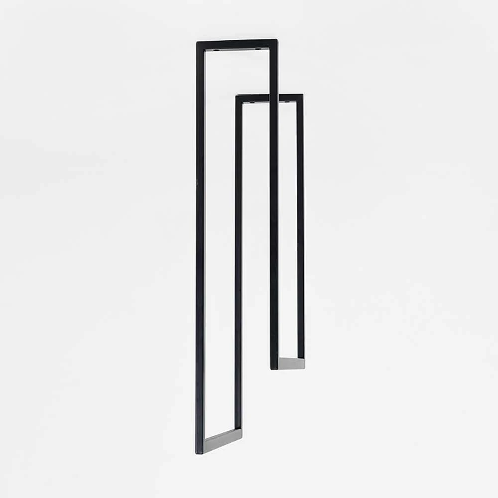 Customform Drabužių kabykla, NEXT 75, 76x160 cm, Juoda