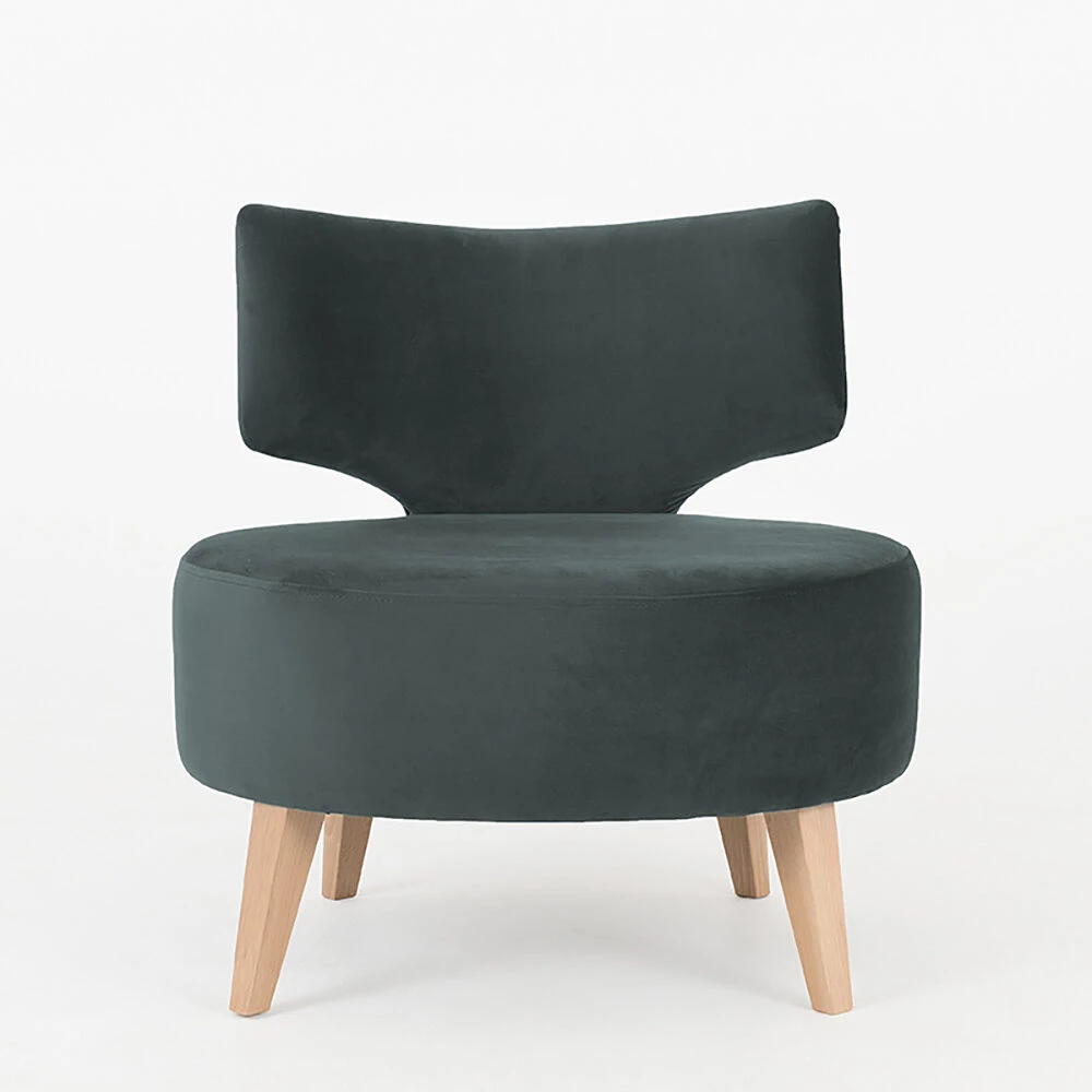 Customform Fotelis, FLIPPIN, 60x75 cm, Natūrali spalva
