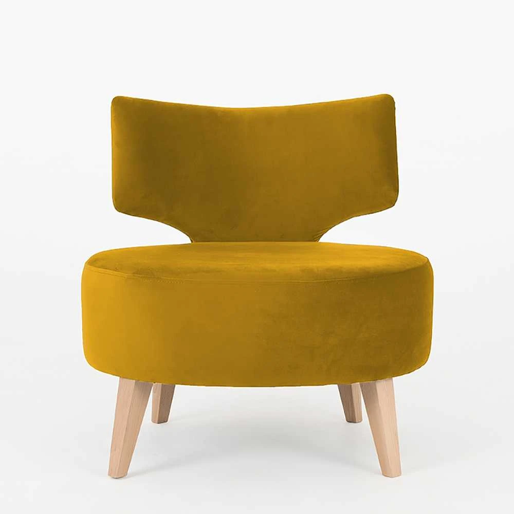 Customform Fotelis, FLIPPIN, 60x75 cm, Natūralus