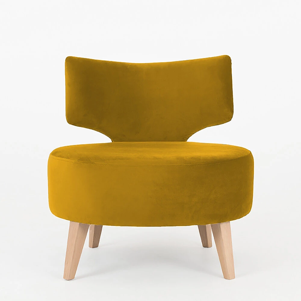 Customform Fotelis, FLIPPIN, 60x75 cm, Natūralus