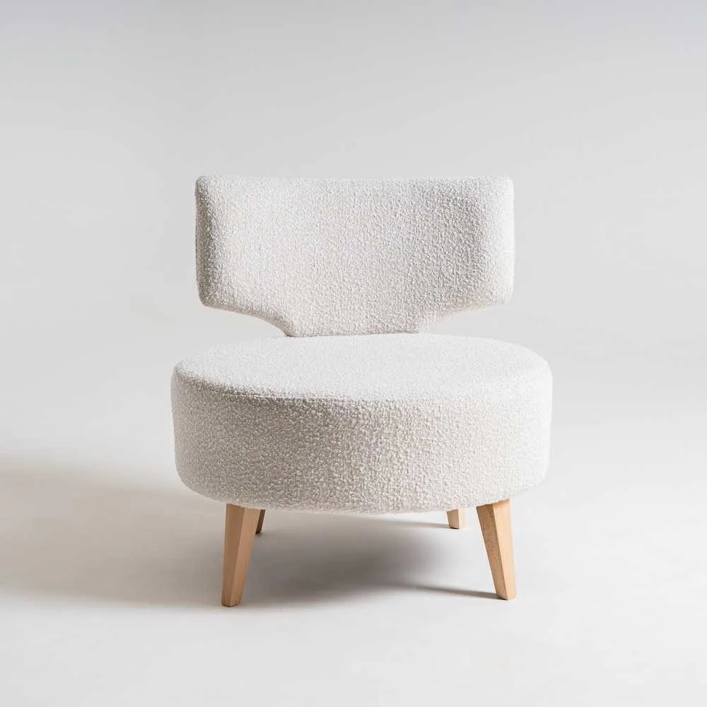 Customform Fotelis, Flippin, 75x60 cm, Natūrali spalva