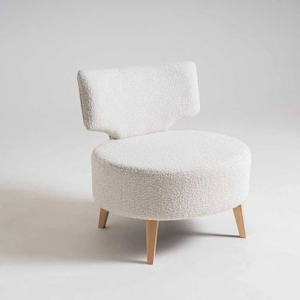 Customform Fotelis, Flippin, 75x60 cm, Natūrali spalva