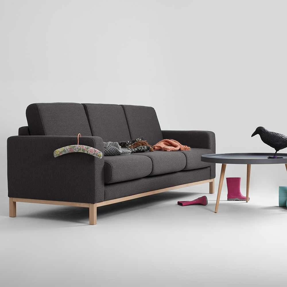 Sofa Customform Fotelis, TOPIC Sea Breeze, 87x83 cm, Juodas