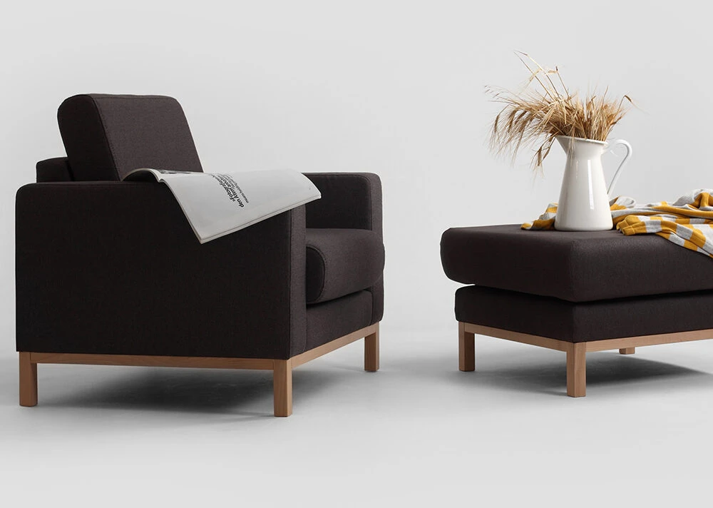 Customform Fotelis, Willy, 110x68 cm, Mėlyna
