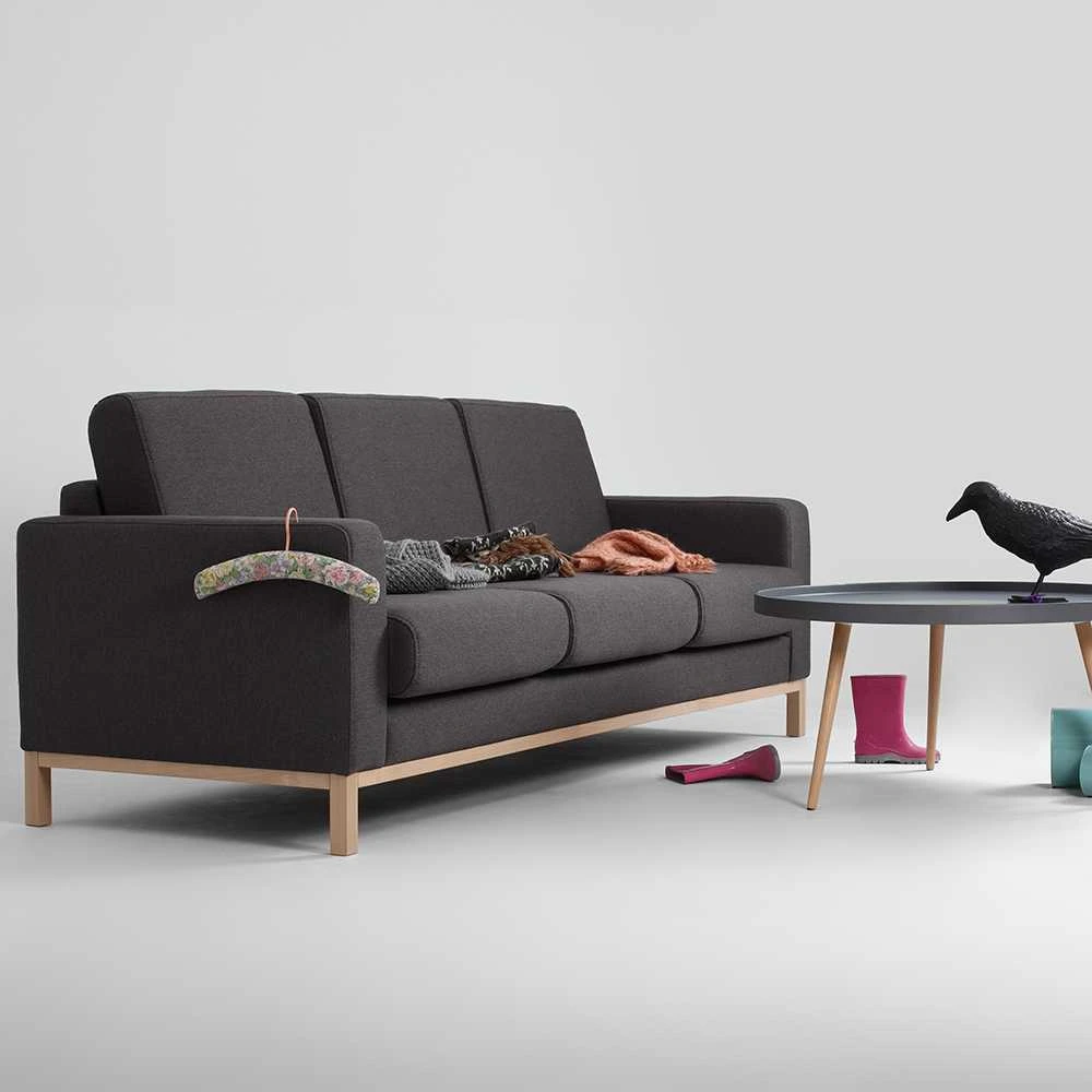 Sofa Customform Fotelis, Willy, 97x110 cm, Riešutinis