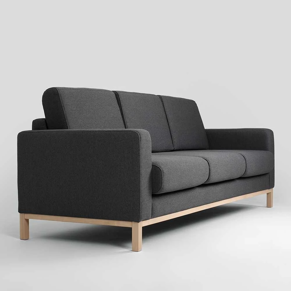 Sofa Customform Fotelis, Willy, 97x110 cm, Riešutinis