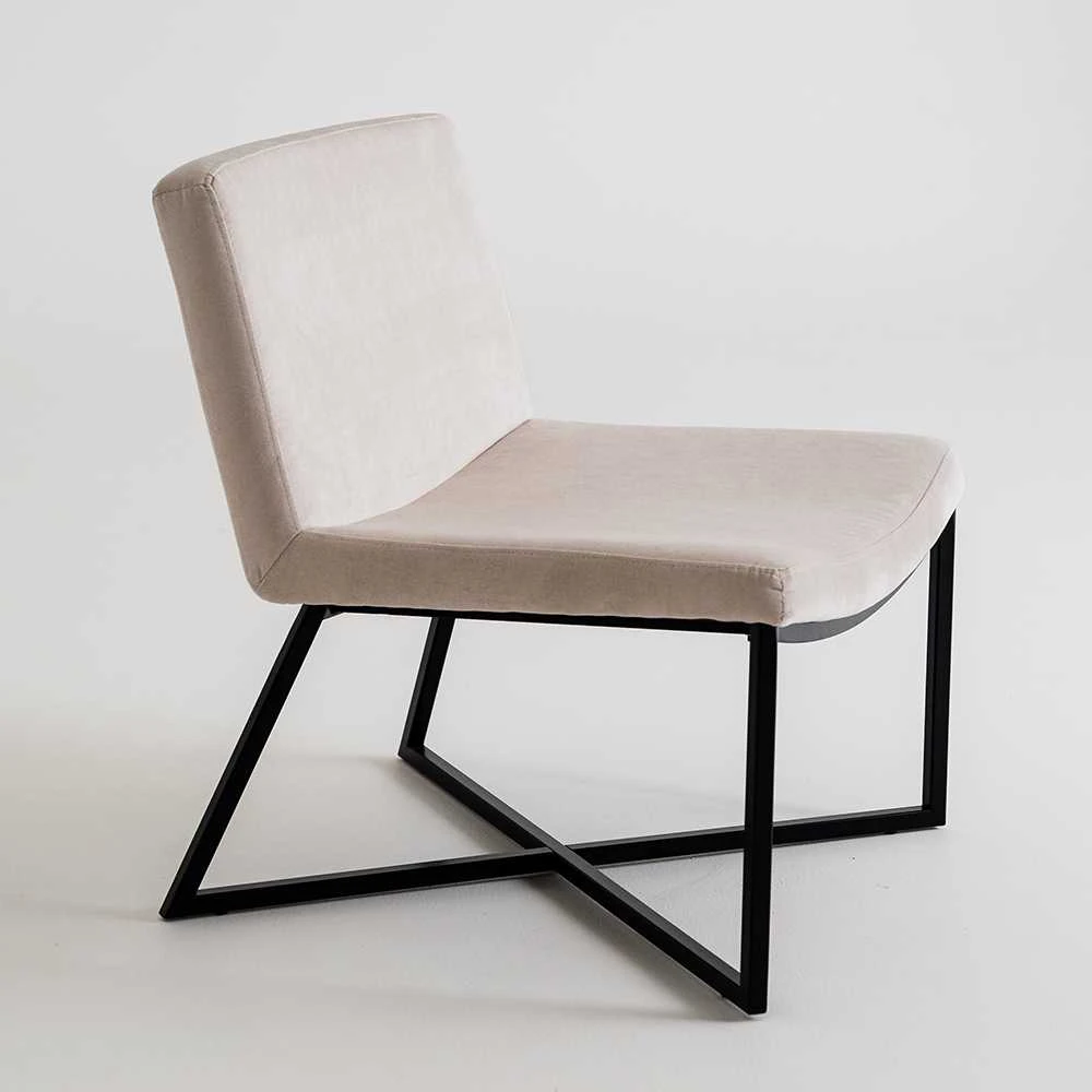 Customform Fotelis, Zero, 60x62 cm, Juoda