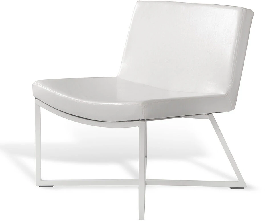 Customform Fotelis, ZERO, Baltas