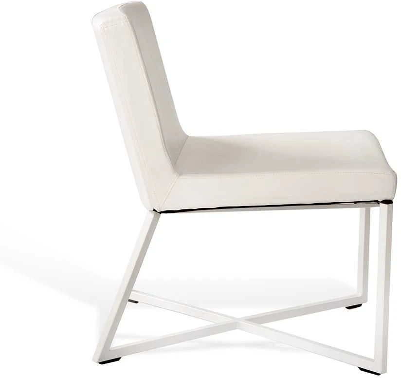 Customform Fotelis, ZERO, Baltas