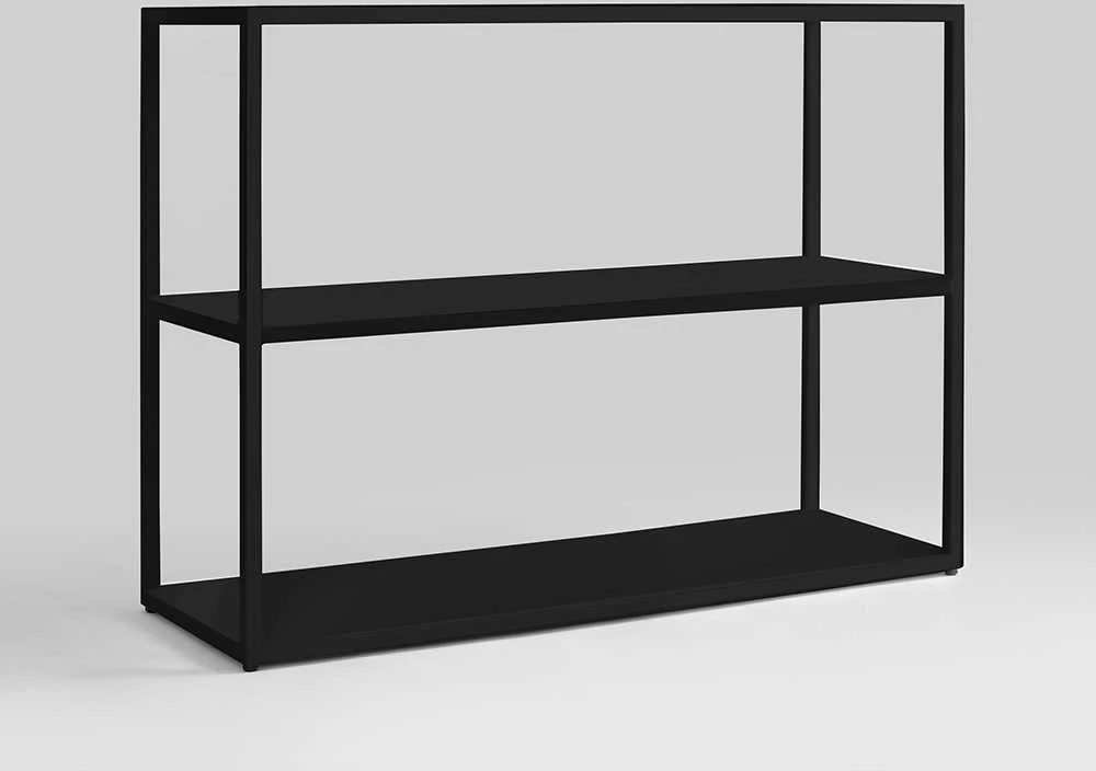 Customform Gėlių vazonas, Palmus, 100x35x35 cm, Juodas