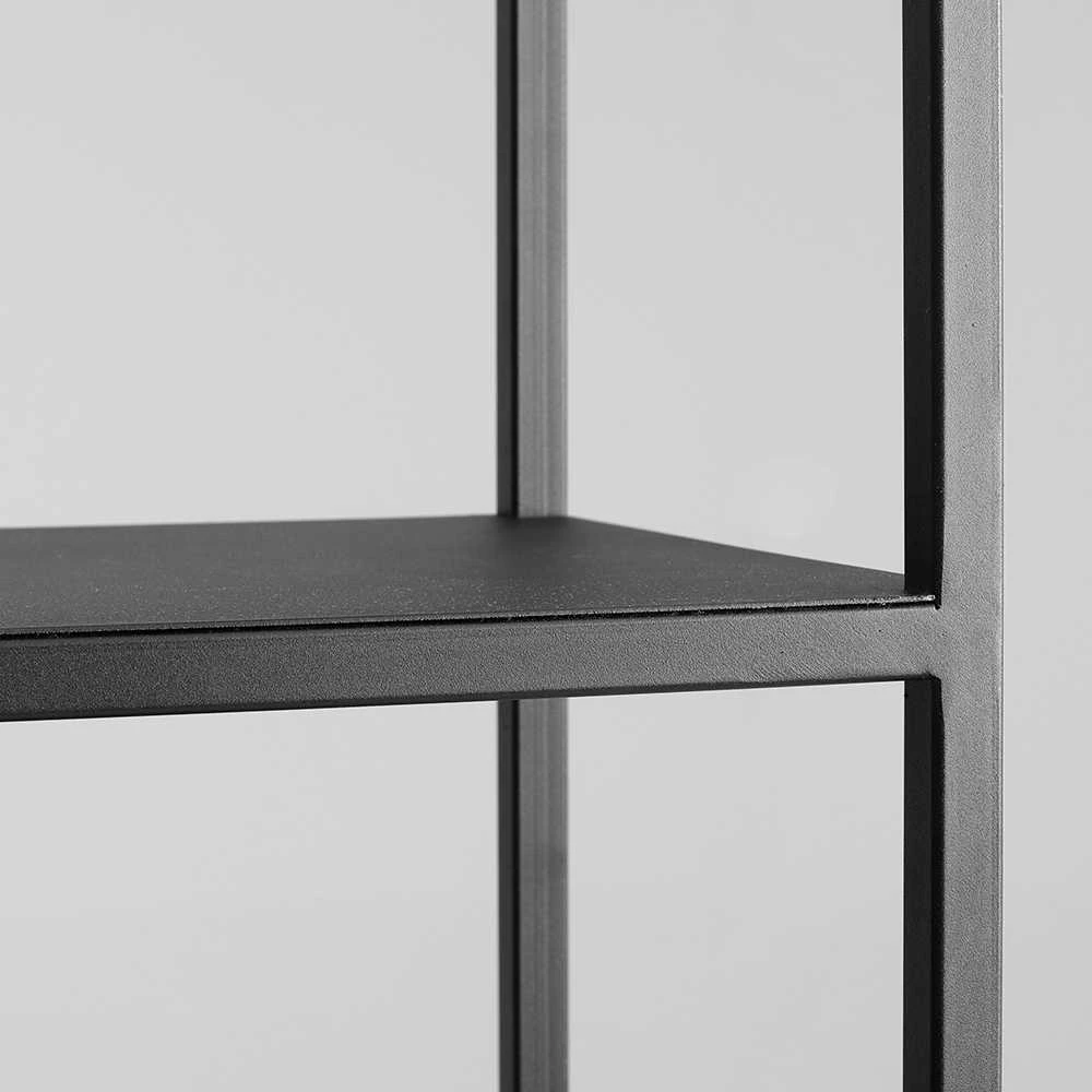 Customform Gėlių vazonas, Palmus, 60x35 cm, Juodas