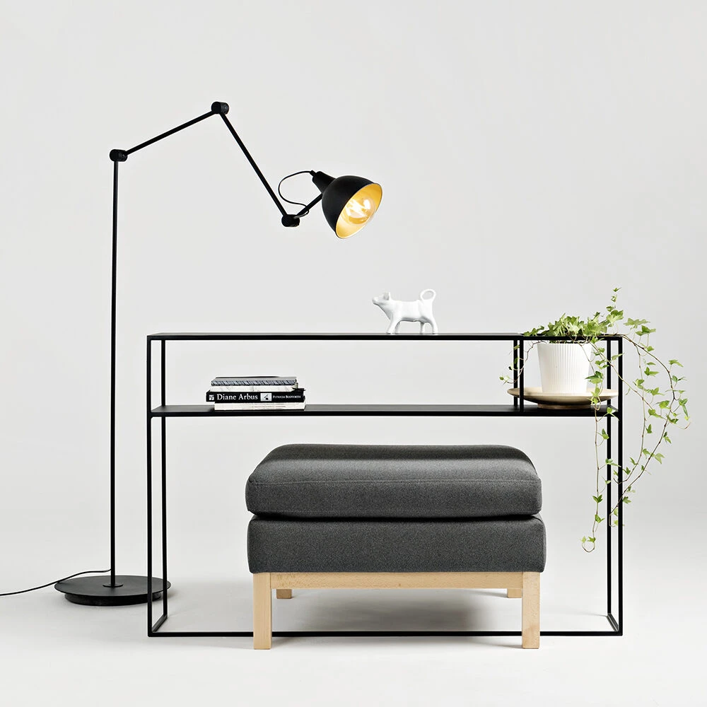 Customform Grindų lempa, Coben, Juoda
