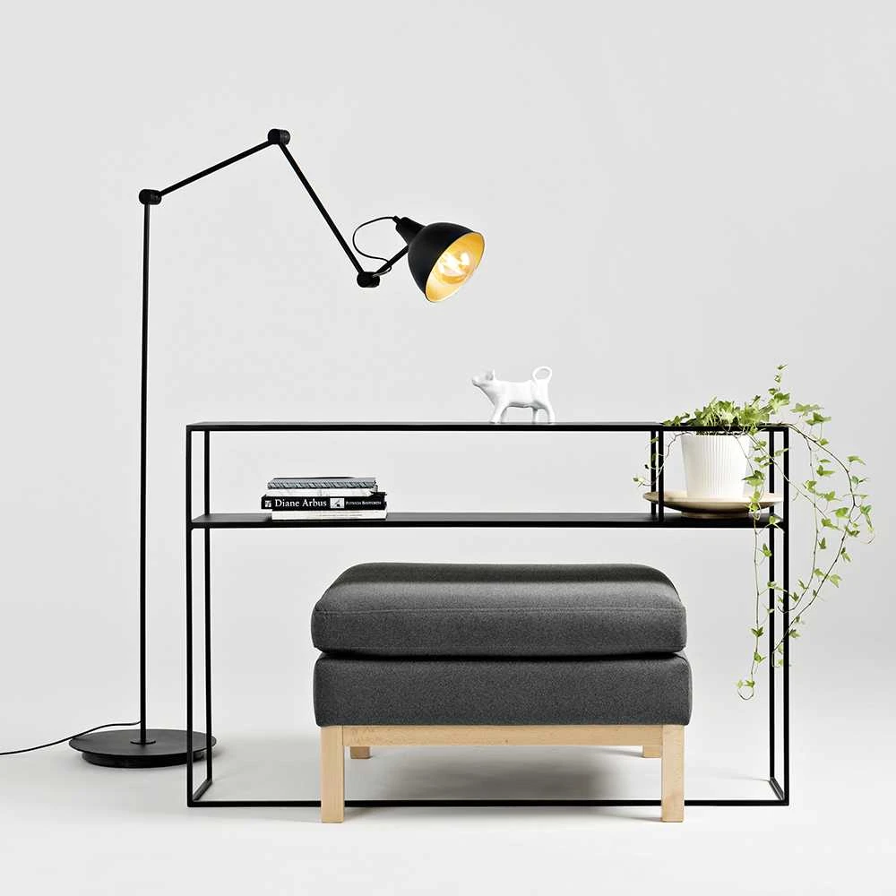 Customform Grindų lempa, Coben, Juoda
