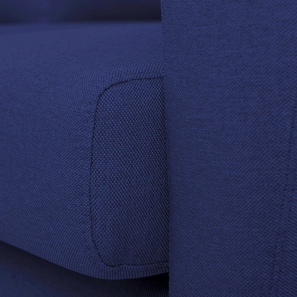 Customform Kampinė Sofa, LOVER L, 0.9x1.89 m, Rašalinis